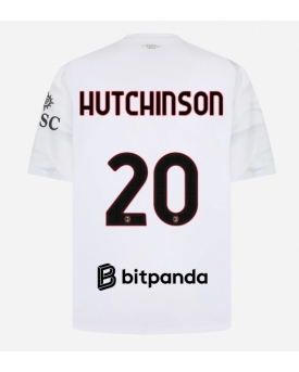 Billige Fotballdrakt AC Milan Omari Hutchinson #20 Replika Bortedrakt 2026-27 Kortermet Billige Fotballdrakt AC Milan Omari Hutchinson #20 Replika Bortedrakt 2026-27 Kortermet